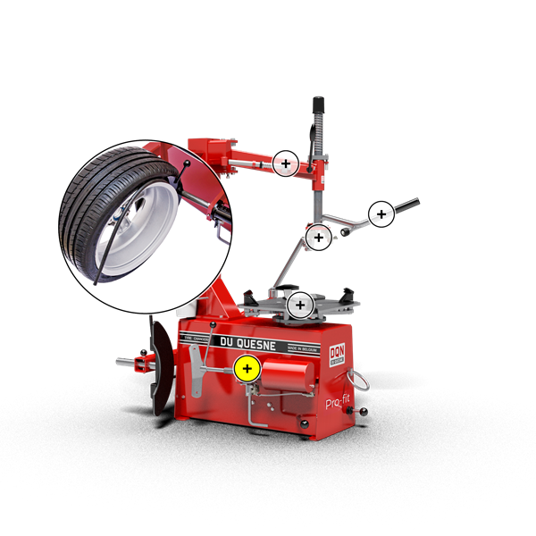 DÉMONTE-PNEU PRO-FIT + ACCESOIRES